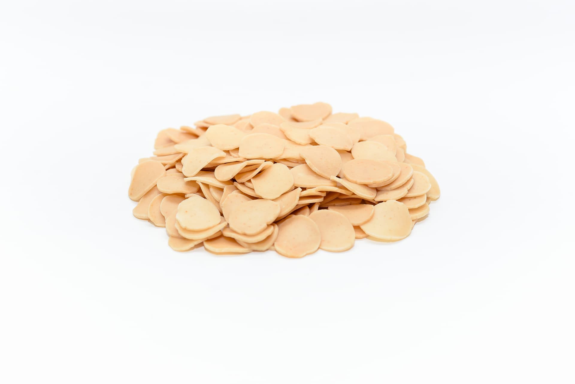 Round shrimp crackers